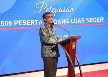 Lepas 1.500 Peserta Magang ke Luar Negeri, Menaker: Manfaatkan untuk Pengembangan Diri