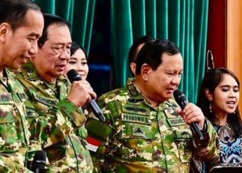 Momen Prabowo, Jokowi, SBY Nyanyi Bersama di Retret Kepala Daerah