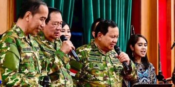 Momen Prabowo, Jokowi, SBY Nyanyi Bersama di Retret Kepala Daerah